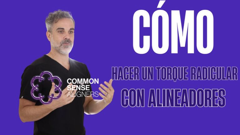 El torque radicular con alineadores